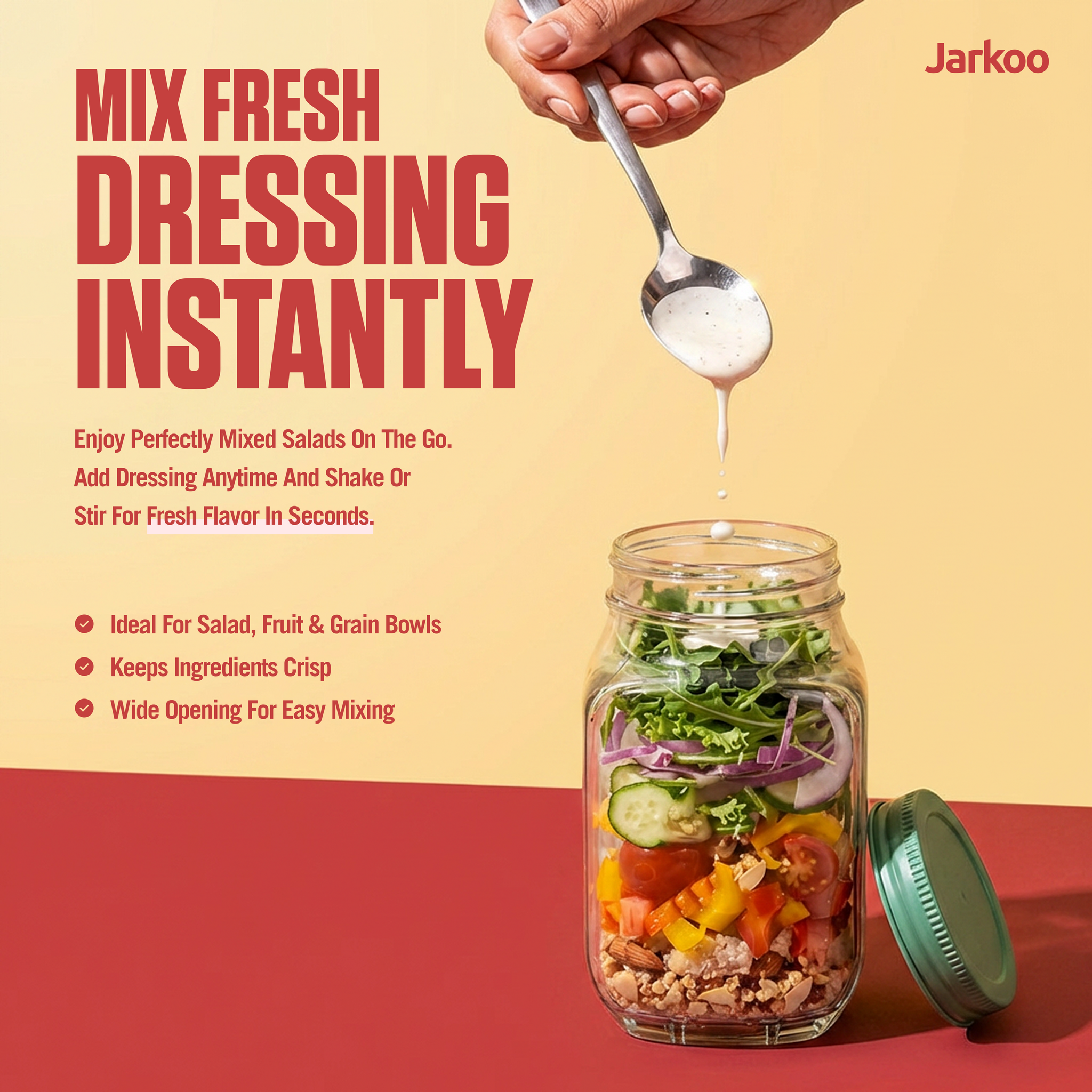 Portable Salad Container