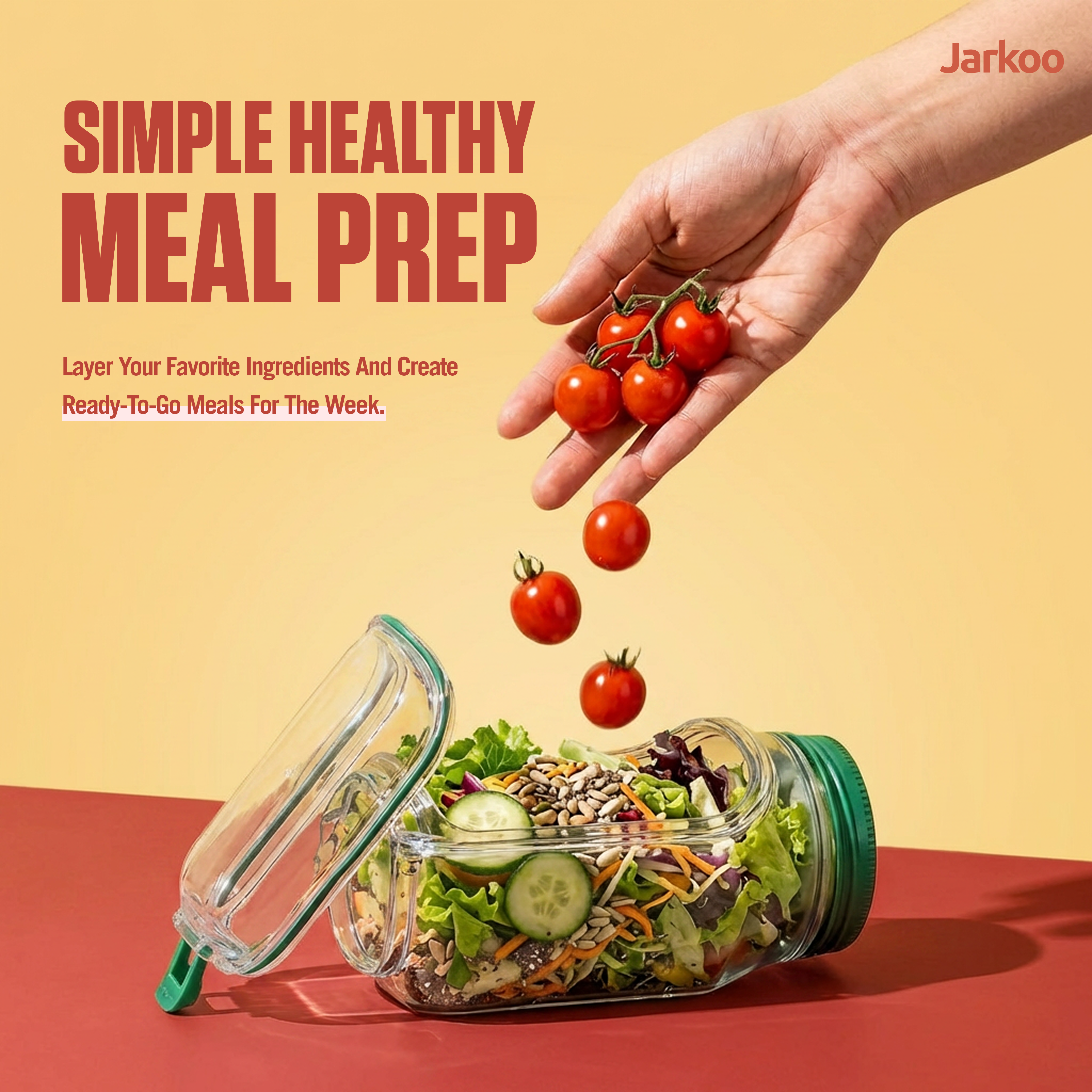 Portable Salad Container